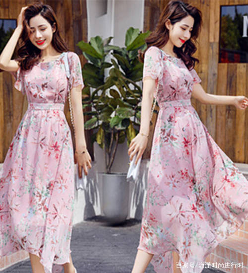 脖颈|可盐可甜的逆龄连衣裙，演绎邻家女孩的清纯，释放青春的活力