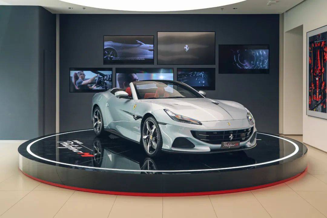 portofino m亮相法拉利上海浦西展厅