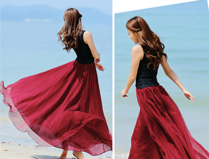 太阳|聪明的女性,最近穿裙子会选“这3色”,能显白几个度