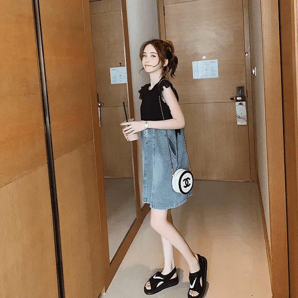 纱裙|夏日少女感穿搭组合，洋气网纱裙，这样搭配的女生更灵气