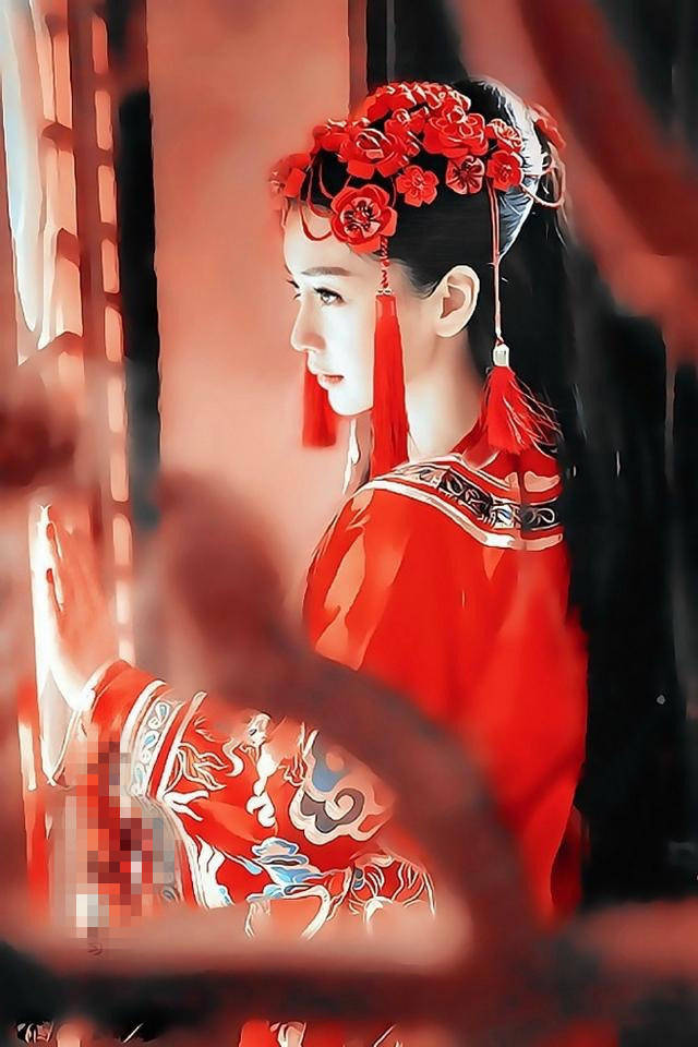 张雨绮|盘点娱乐圈那些古装新娘之最，赵丽颖的最可爱