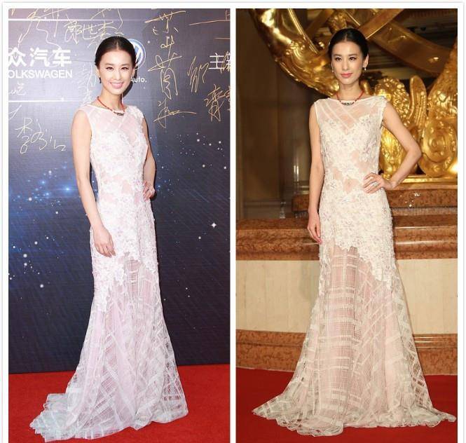 设计|黄圣依年近40岁，还敢穿这么“凉爽”，为了展现女人味也是拼了