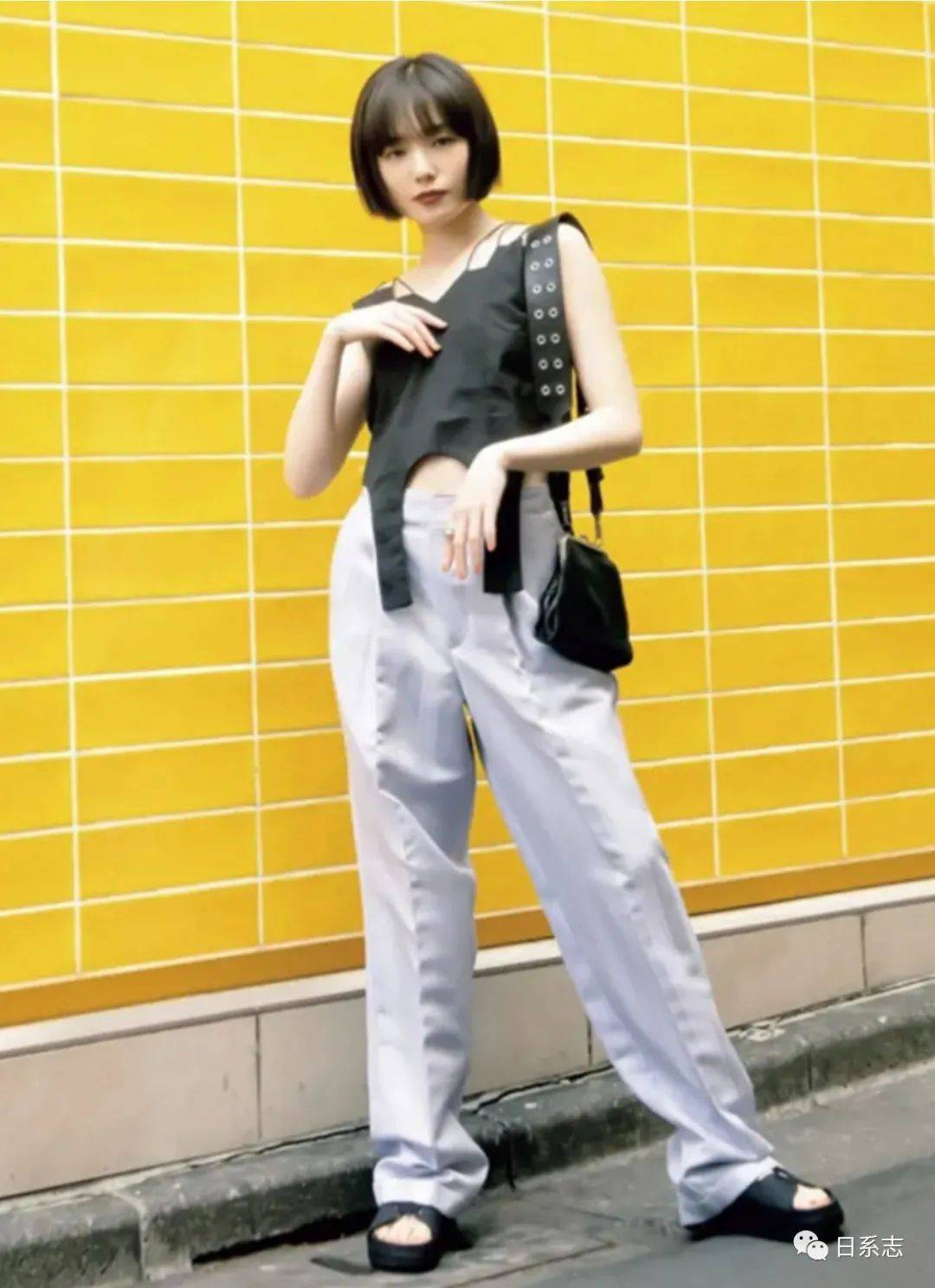 元素|日本时尚博主出街穿搭，看起来都超~好模仿！