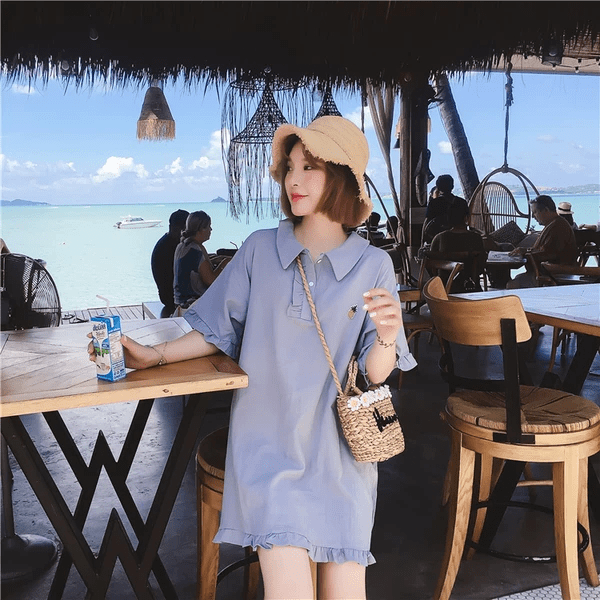 纱裙|夏日少女感穿搭组合，洋气网纱裙，这样搭配的女生更灵气