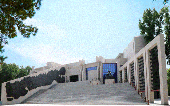 黑河市委宣传部 供图马占山历史陈列展.