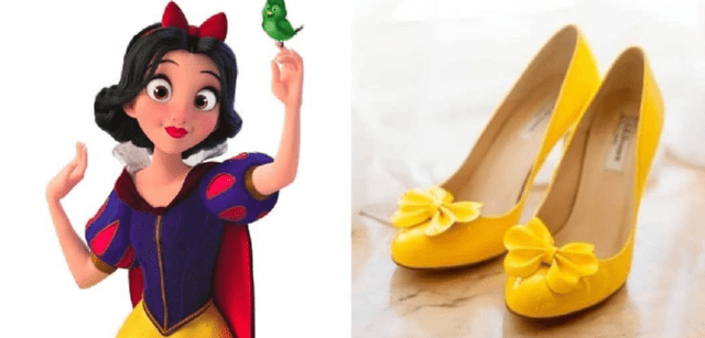 整体|现实中迪士尼公主的鞋子，爱洛公主鞋子很难驾驭，水晶鞋一眼惊艳