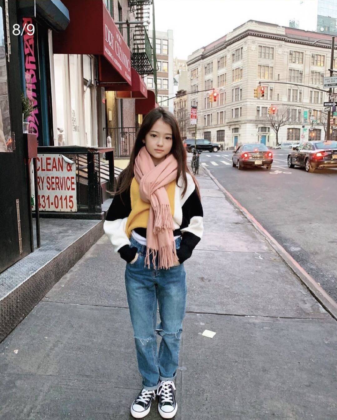 时尚|“YG小公主”Ella，11岁的猫系小仙女，冷艳气质高级感满满，好美