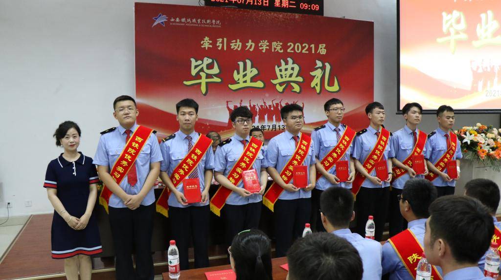 动力|志存高远 逐梦前行|西安铁路职业技术学院牵引动力学院举办2021届学生毕业典礼