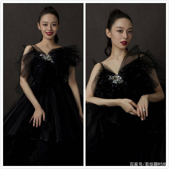 服装|吉娜的身材还是那么好,就是气质变得更成熟,穿收腰裙太有女人味