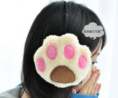 灵气|萌萌耳罩带你过暖冬，小巧灵气的耳套超萌超可爱