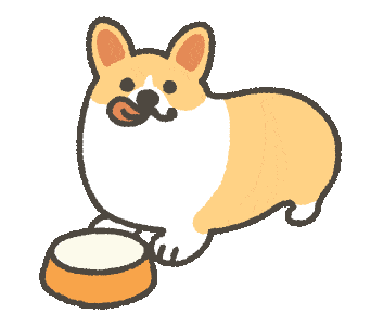 好朋友|毛茸茸的朋友们，日本插画师笔下可爱的柯基