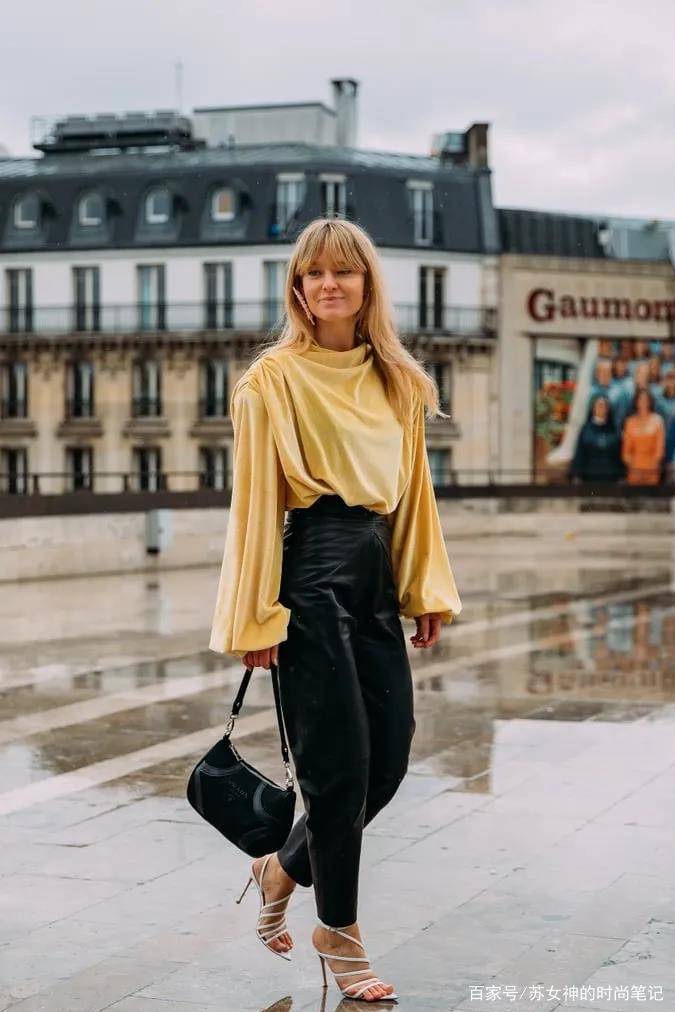 套装|收起你的“打底裤”吧,现如今“倒立裤”才最受欢迎,遮肉显腿细