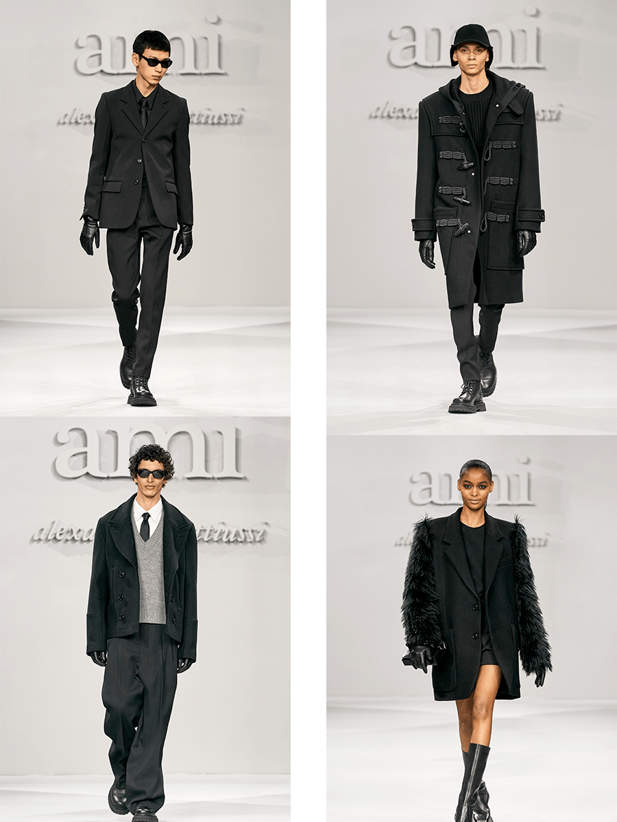 黑色|Ami 2021秋冬系列，简约朴素也不缺鲜亮色彩，自在大方