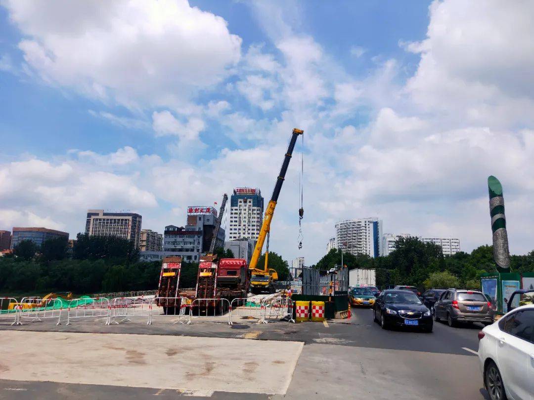 潍坊健康街白浪河桥南半幅9月10日左右通车!_工作