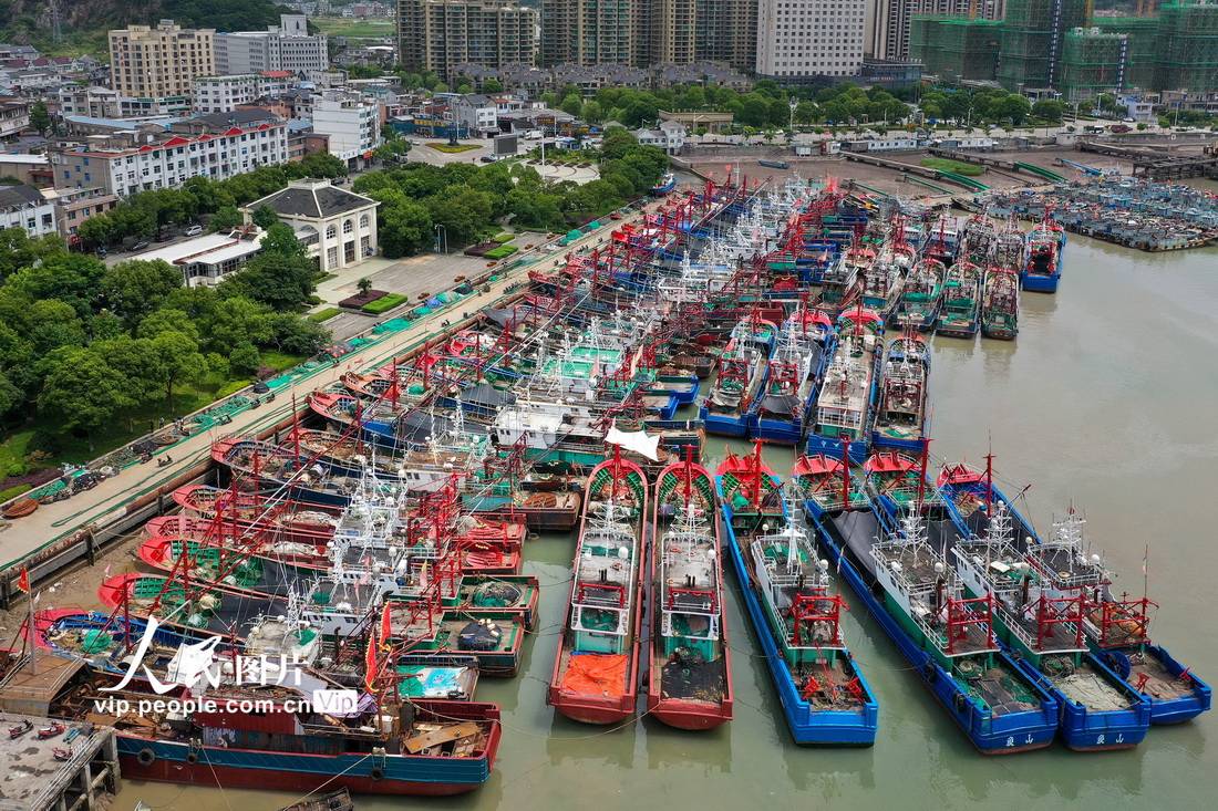 渔船|浙江宁波：3000艘渔船回港避风
