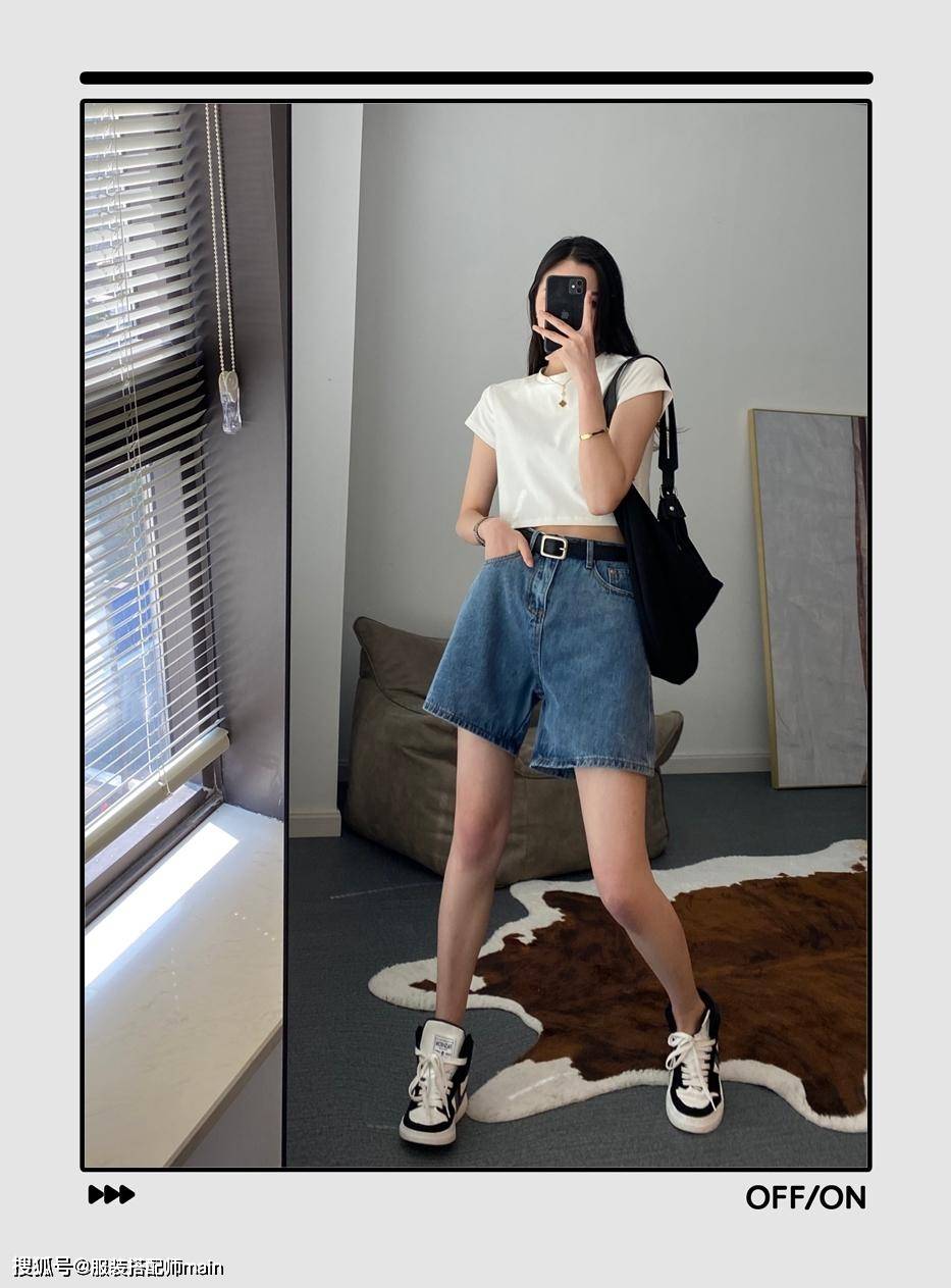 夏天|短上衣是怎么把小个子“变高”的?这几套搭配可以直接copy