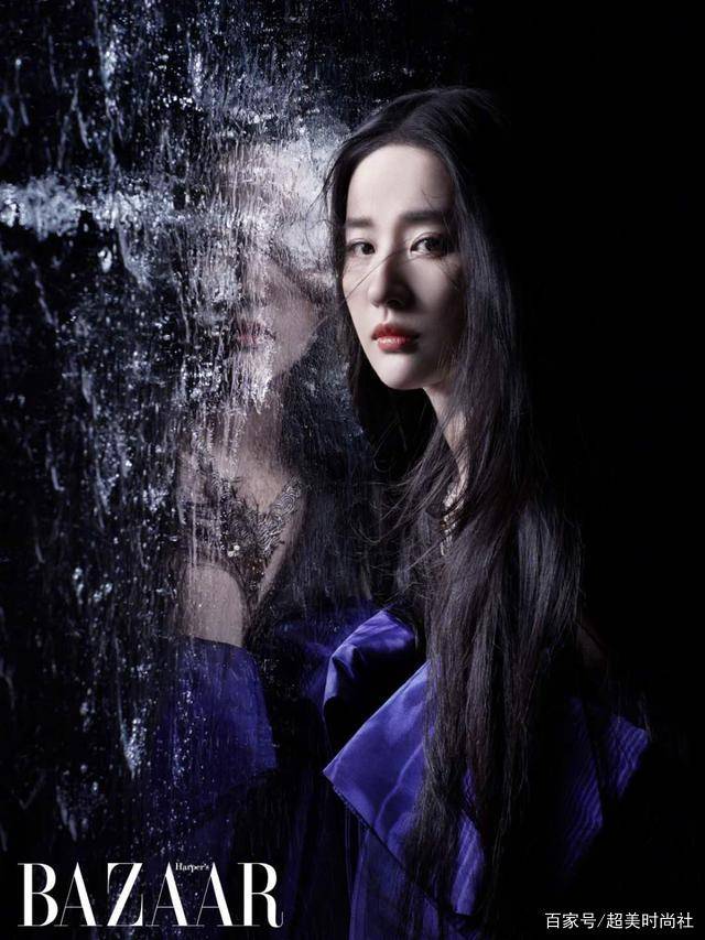 纱裙|天仙下凡换风格，刘亦菲vogue帅极了，五颜六色驾驭无压力