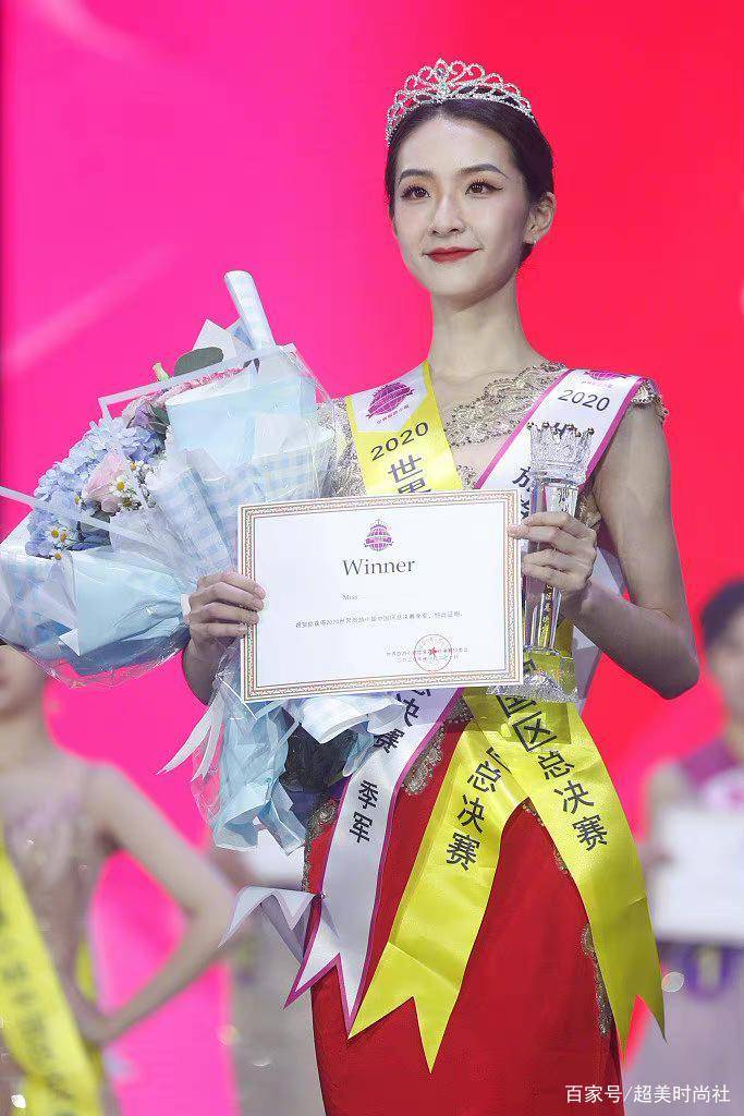 佳丽|中国旅游小姐冠军长相极具东方美！不像整容脸，亚军还撞脸李思思