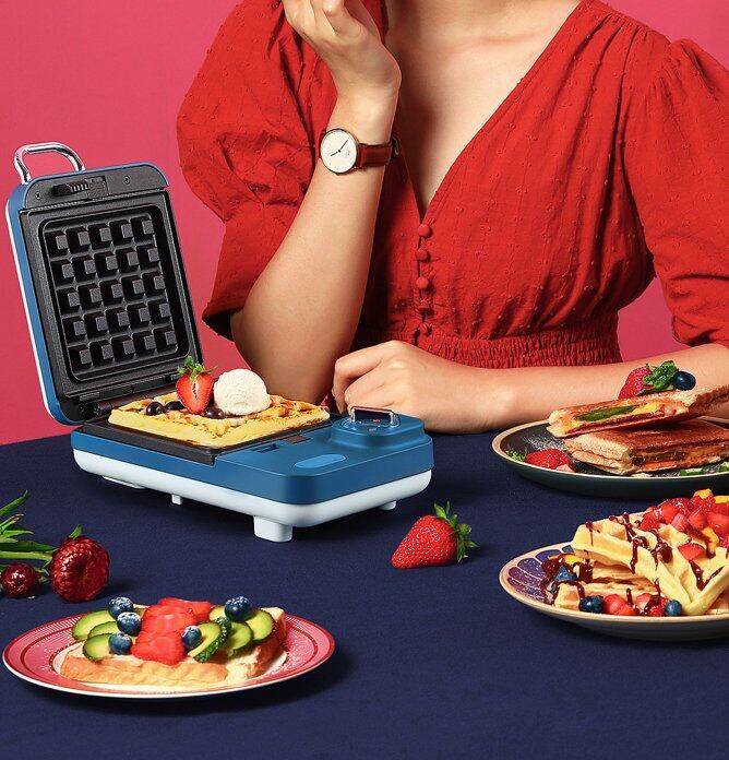 时间|如何轻松做出优质早餐?浩诗HULLSI三明治机煎烤全能hold住快手美食