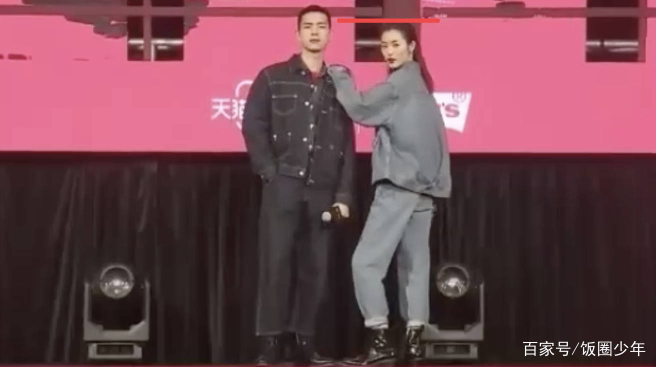 显得|李现和刘雯同框三连拍!大表姐高178cm还穿增高鞋,身高差抢镜!