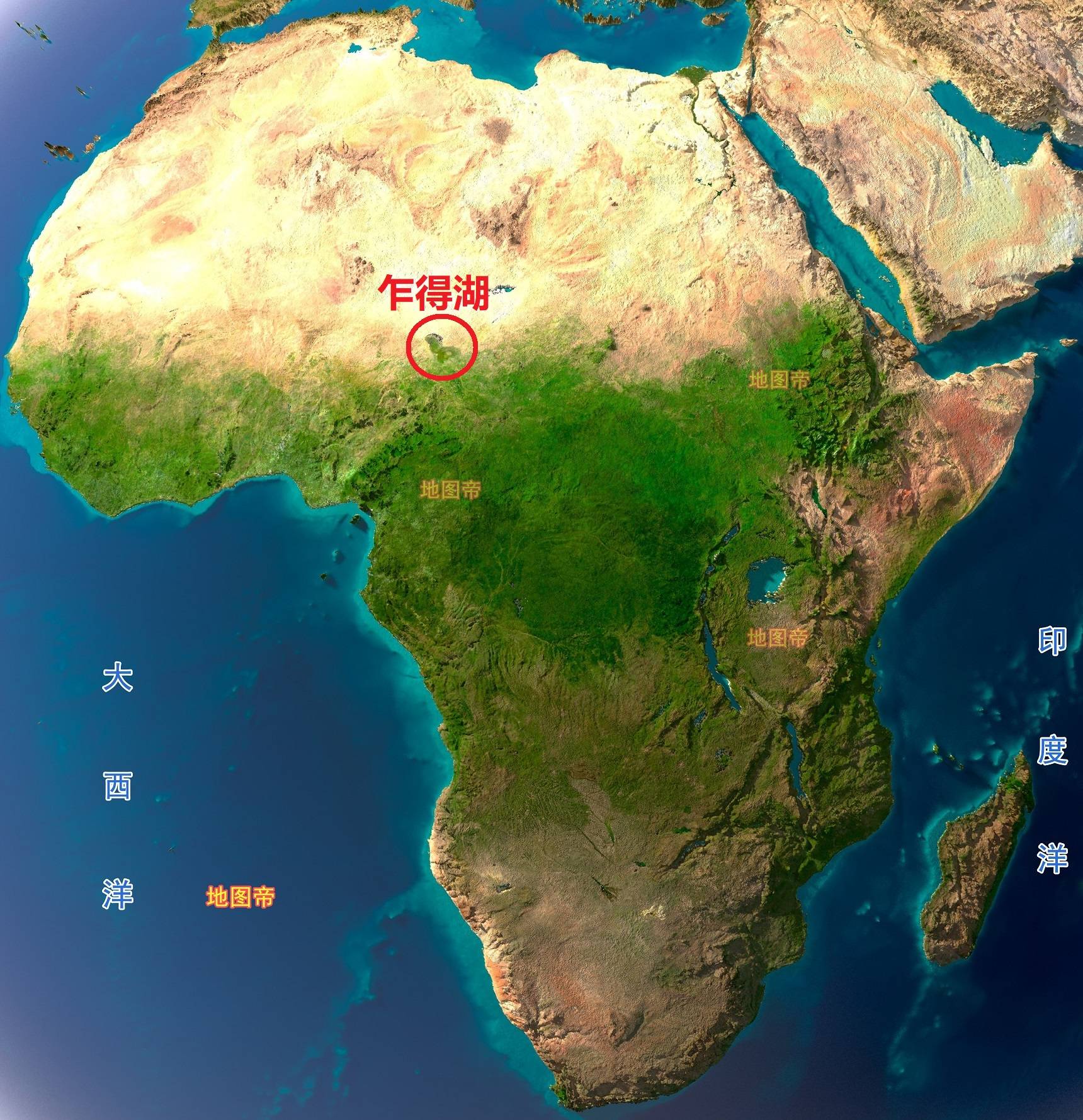 非洲的乍得湖为何面积越来越小?