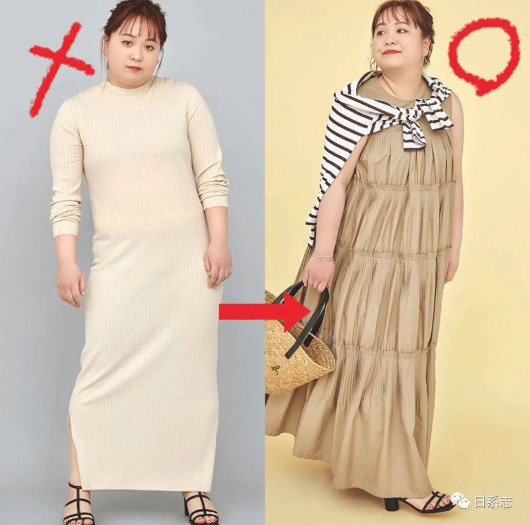 元素|肚子肉肉的人，买夏装要选对“4个元素+1个版型”