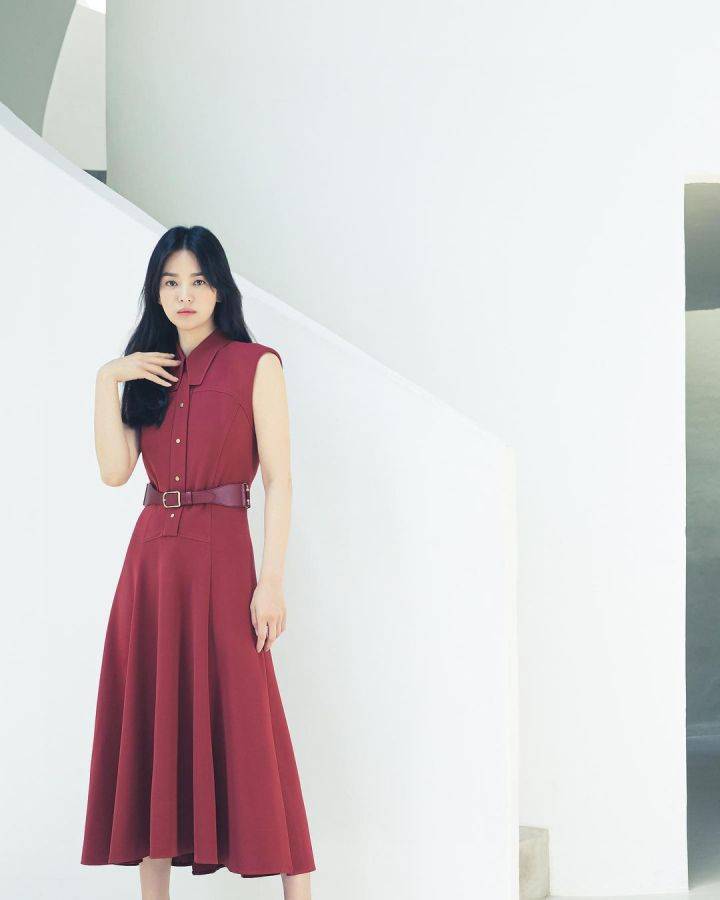 广告|公司里若有这么美的女主管，每天都想去上班！宋慧乔示范干练优雅的职场穿搭