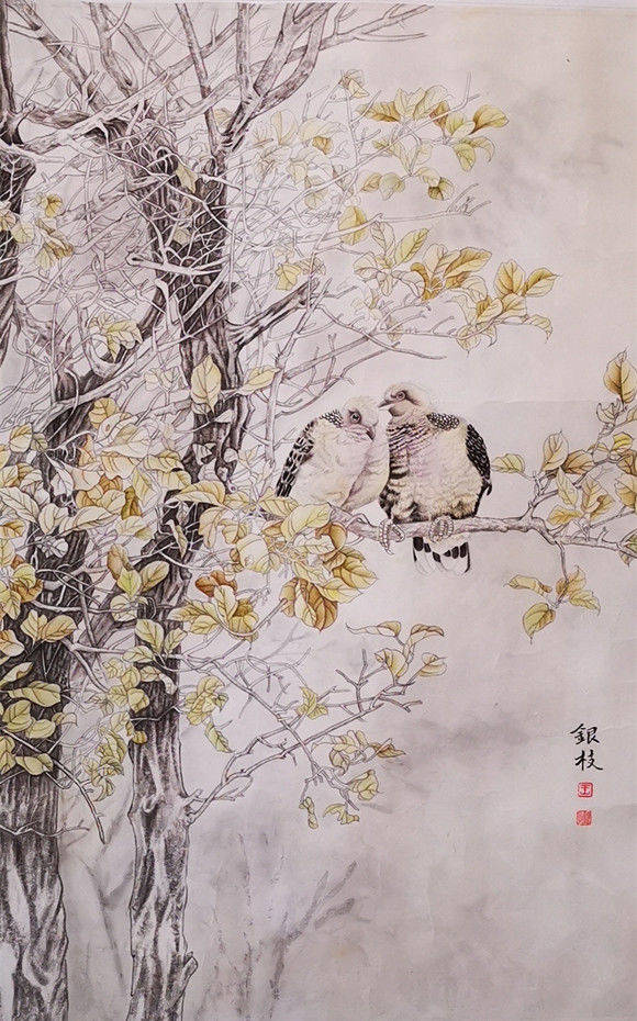 银枝|用心灵感受自然万物——画者王银枝作品鉴赏