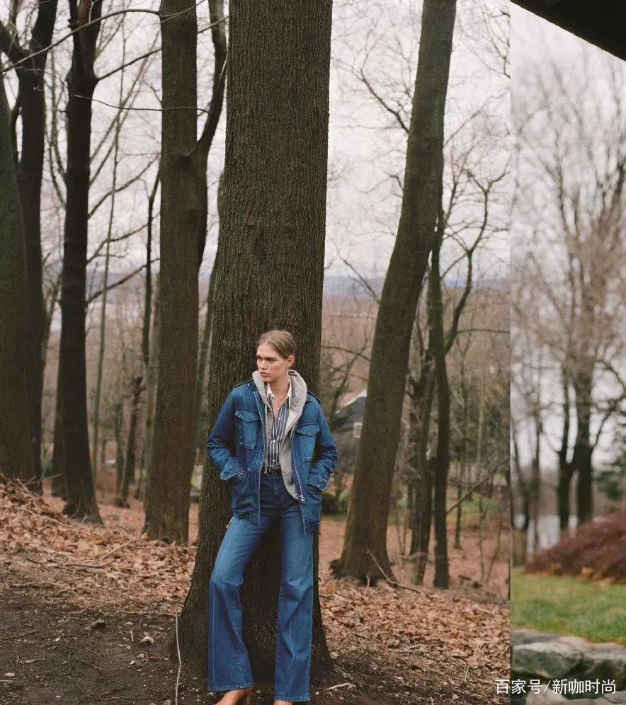 身材|阿Sa居然38岁了，穿牛仔外套配长款卫衣，身材凹凸有致似少女