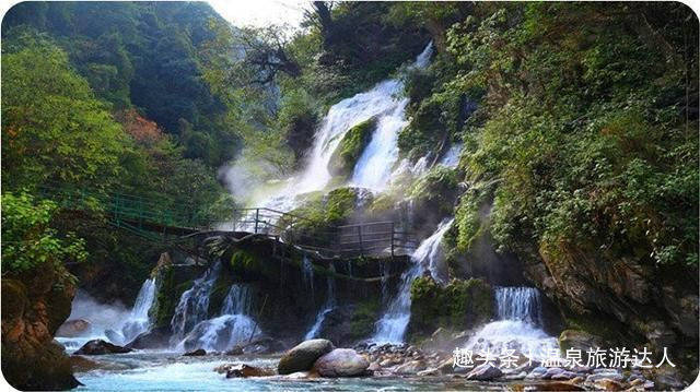 纯天然温泉，四川西昌螺髻九十九里温泉，世界最大温泉瀑布！