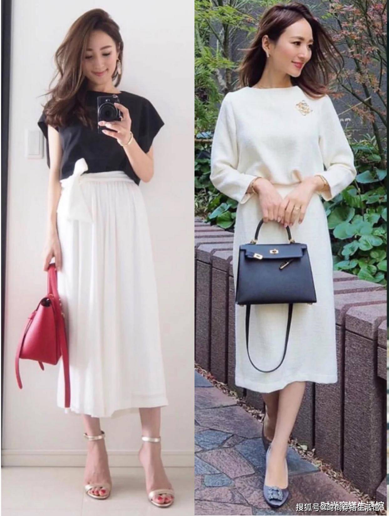 身材|只要“2条裤子和裙子”,就能搭出不同风格,她是如何做到的?