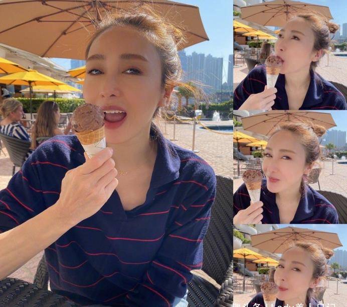 黎姿|黎姿穿着浴袍公开保养秘诀！面膜不可超20分钟，女神更注重细节