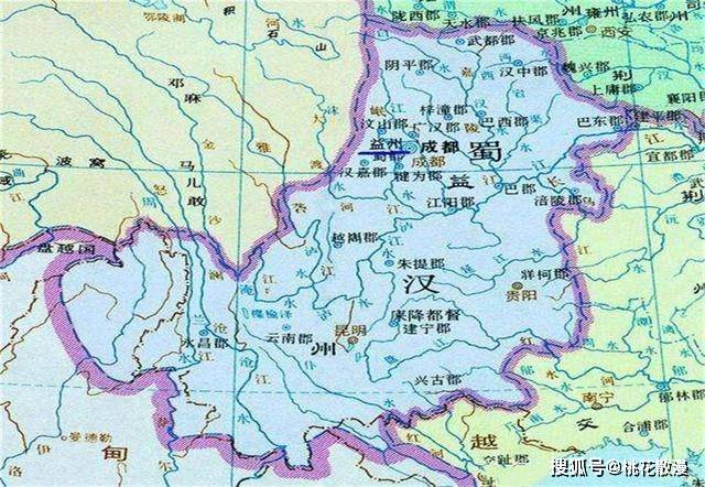 三国时期的益州面积有多大?具体包括现在的哪些省份地区_蜀国