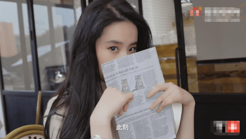 魅力|刘亦菲的美真是干干净净，就算脸蛋有棱有角，但依旧是瓜子脸