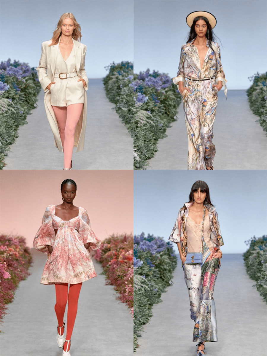 增加了|Zimmermann 2021春夏，美妙的线条感，色彩和图案展现了阳光活力