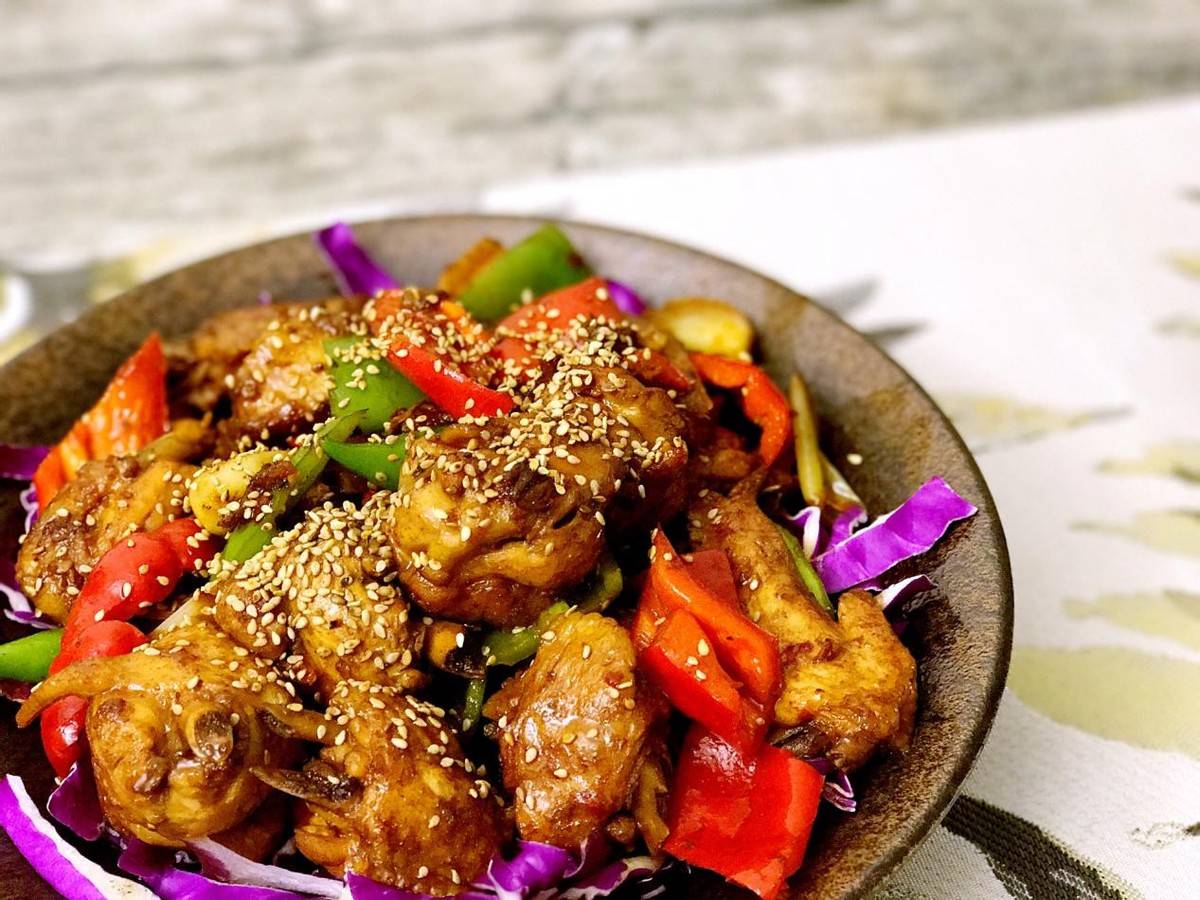 原创吃了就让人忘不掉辣炒鸡块香辣过瘾还解馋好吃