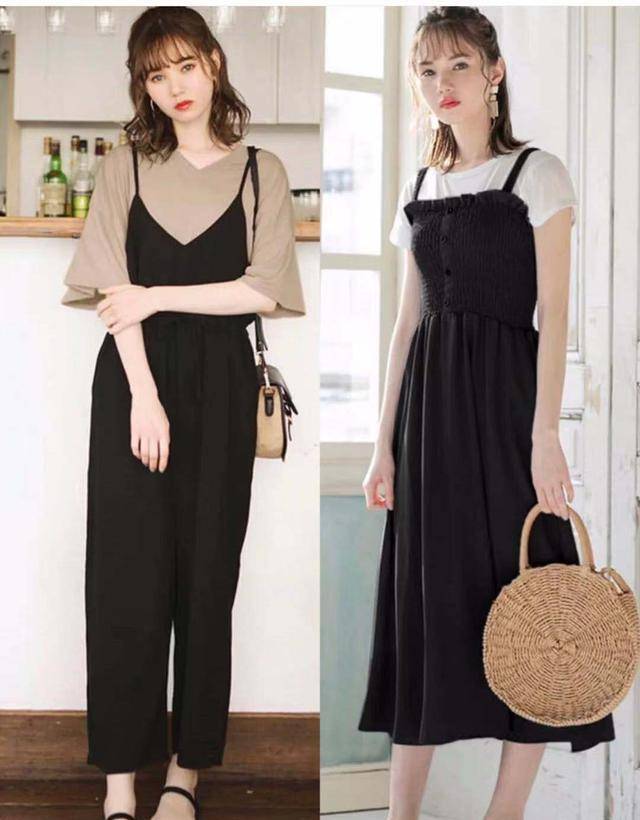 黑色|谁说穿黑色显沉闷？35岁女人参考日系穿搭示范，夏季清爽度过