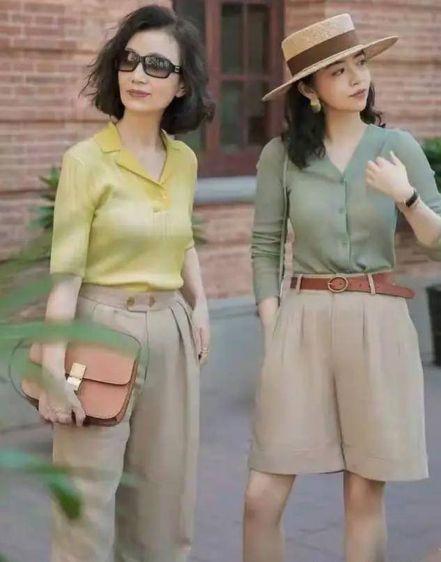 三木|被三木妈妈的夏日穿搭圈粉了，50岁美得优雅不做作，气质真高级