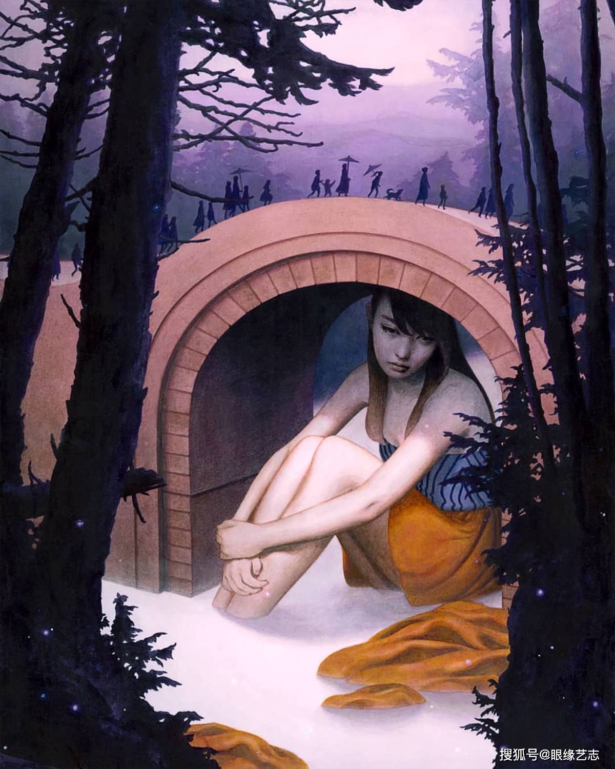 幻想是真实的而我们却是一抹幻象插画师陈阮与她的巨人幻梦
