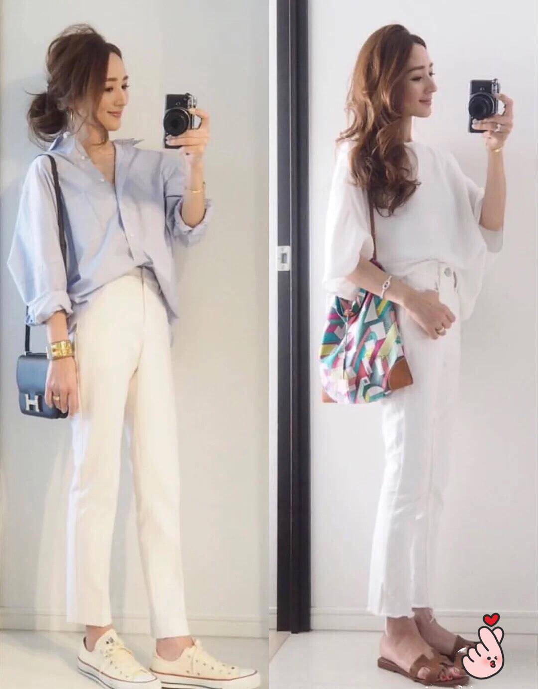 西裤|身高仅156cm，靠穿搭出圈！这个妈妈的私服简约又气质，蛮好看！