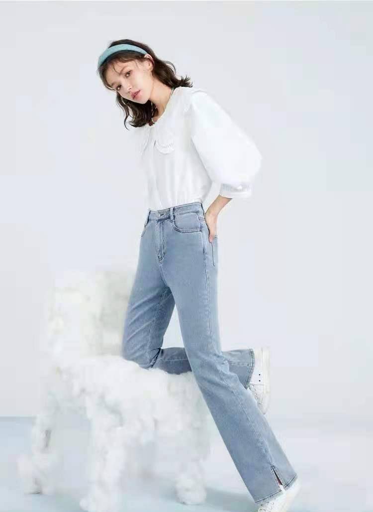 身材|青春减龄的牛仔裤搭配好了，温柔时髦又显高挑，很适合小个子女生