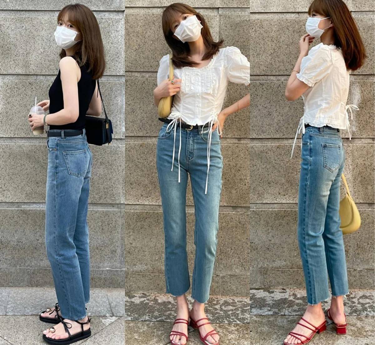 西裤|夏季衣服再多不如会搭,不信看她用实用款穿出好气质,优雅又时尚