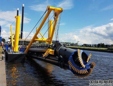 荷兰达门船厂获巴拉圭一艘模块化绞吸式挖泥船