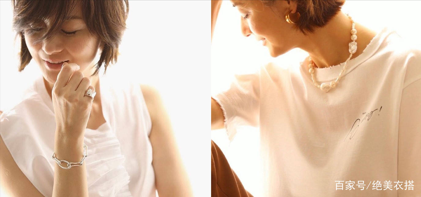 洛薇|凭着一身极简“黑白配”穿搭，52岁的她，为什么赢得体面优雅？