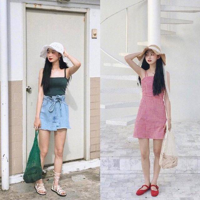 夏天|小个子女生不知道怎么穿？学会这24套夏季穿搭，简单好看还显高