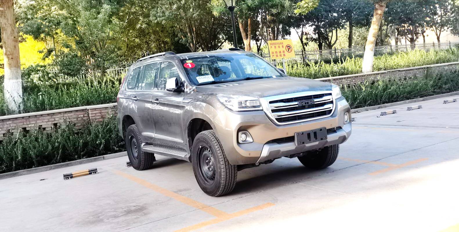 快评长城h9版坦克600phev研测试车技术状态