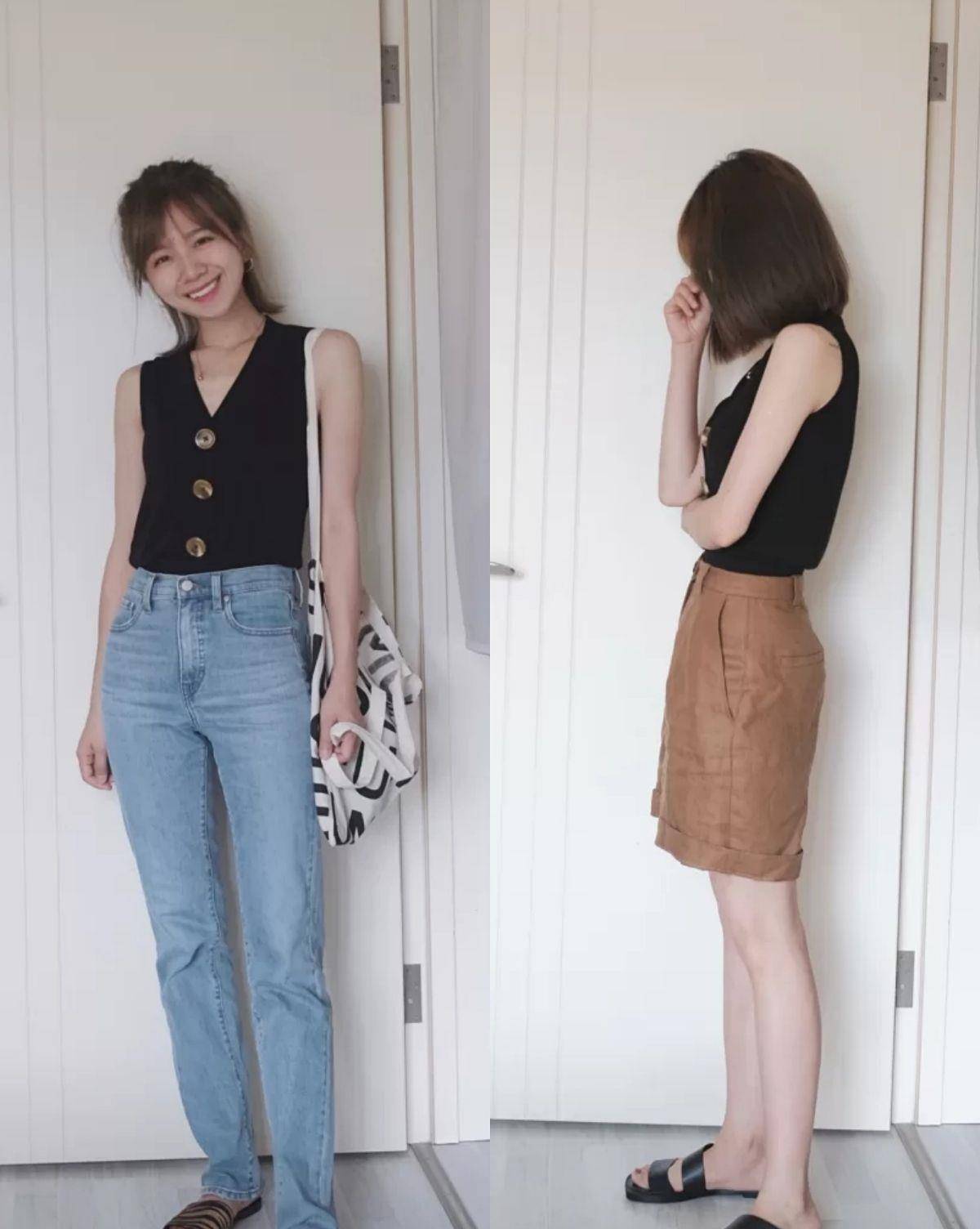 身材|小个子上衣不用多,这4种基础款利用率超高,一衣多穿实用又优雅