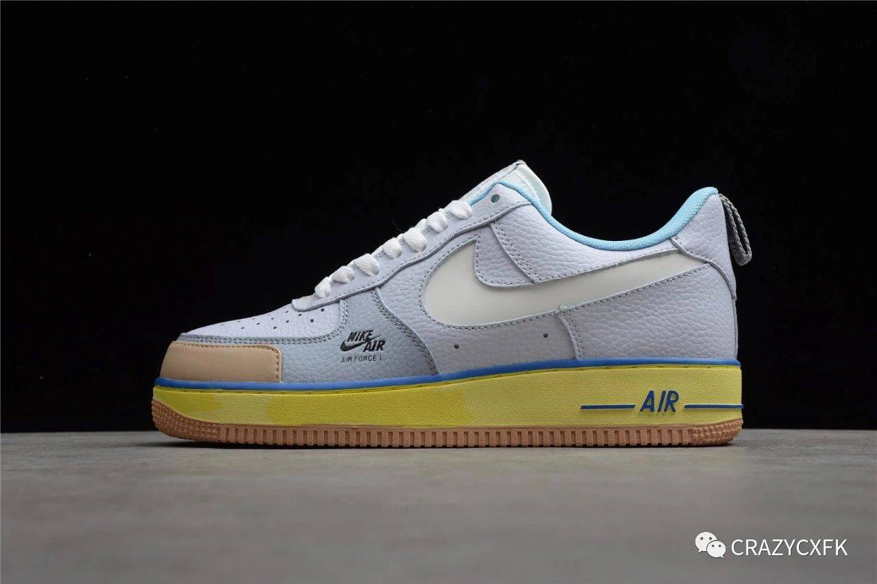 Nike|空军一号蓝罐曲奇 Blue Pot Cookies Air Force 1 Premium Nike 耐克运动鞋