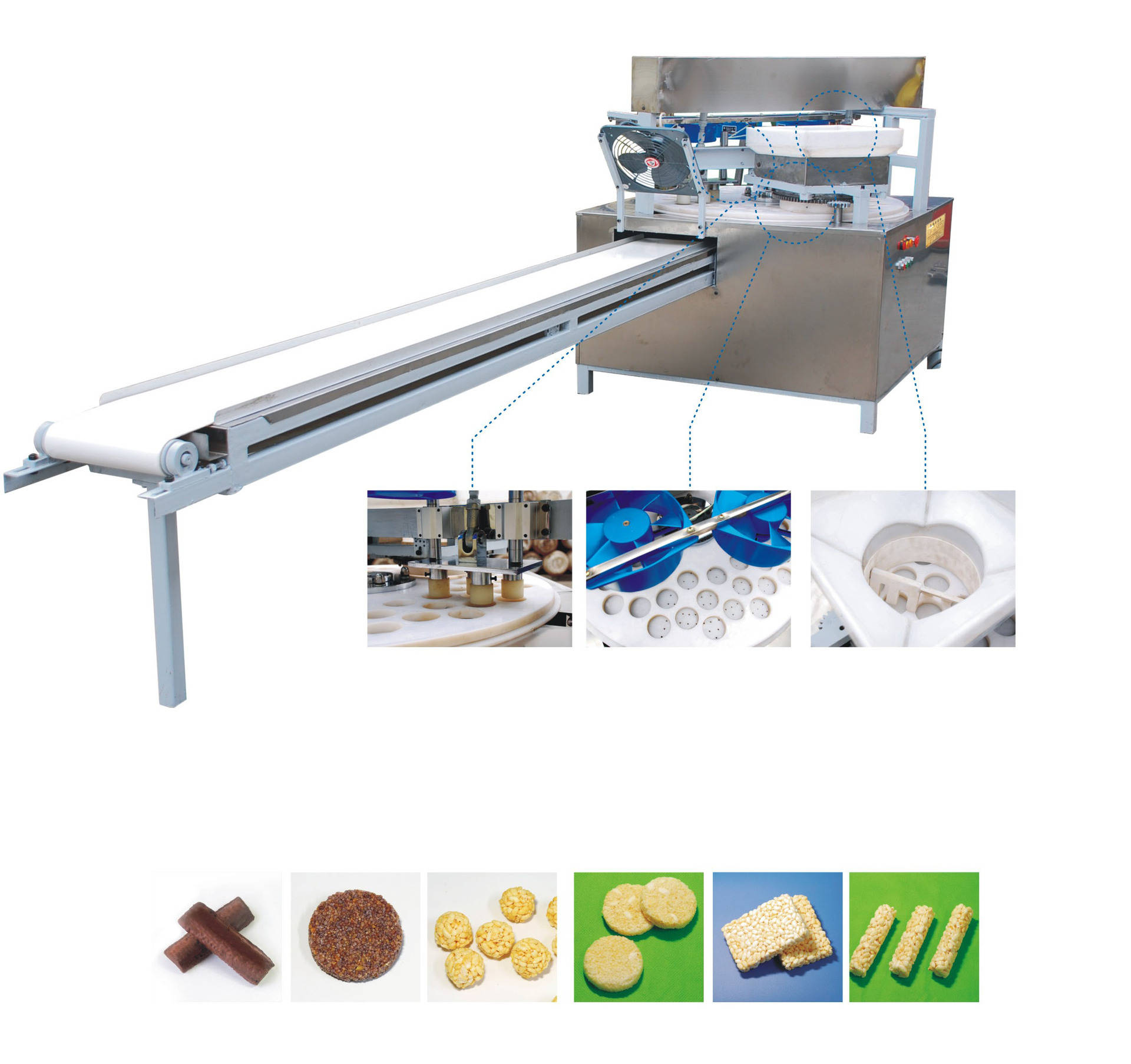 如何选购合适的米花糖机器之米花糖模具成型机