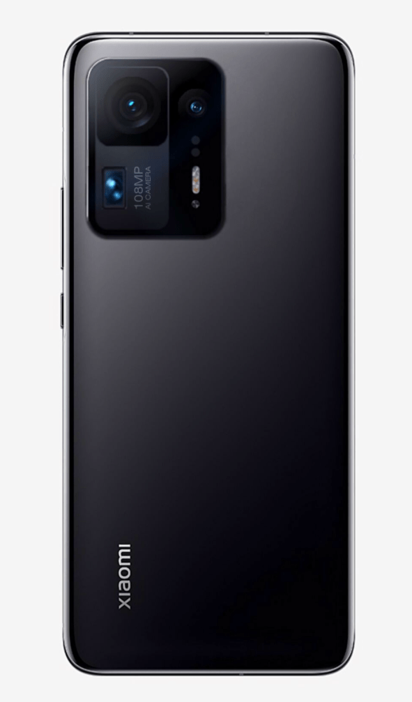 mix 4 的素皮手机壳和手机渲染图,从后置镜头上看,小米 mix 4 采用了